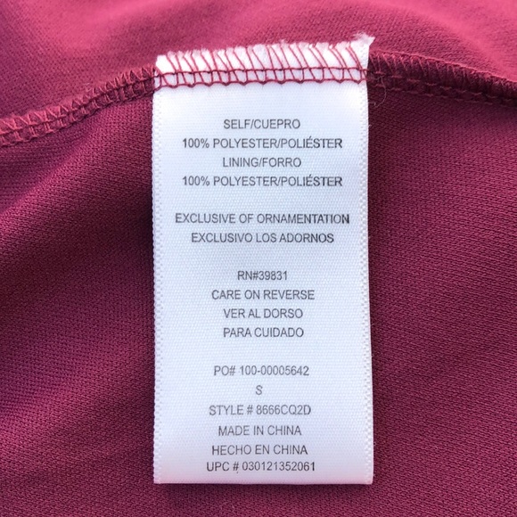 My Michelle Multi Color Shark Bite Hem Sleeveless - Picture 7 of 8